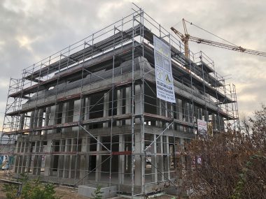 Rohbau ist fertiggestellt