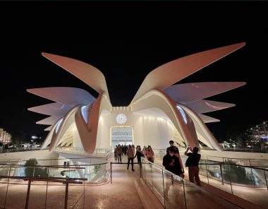 VAE Pavillon von Santiago Calatrava - atemberaubende Architektur