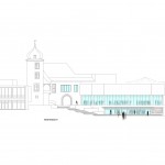 Vorschlag für die Gestaltung der Fassade nach Abschluss der Sanierung