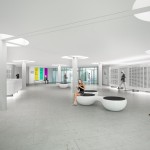 Vorschlag für die Gestaltung des Foyes nach Abschluss der Sanierung