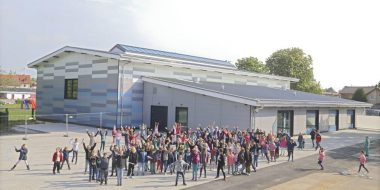 Neue Sporthalle der Paternusschule