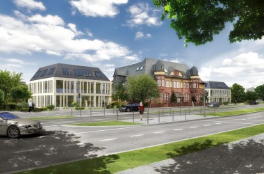 Visualisierung von der Nord-West Seite.