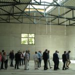 Innenraum der Sporthalle