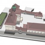 Möglicher Neubau für Speiseraum + Ausgabeküche und Gruppenraum