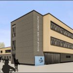 Visualisierung - Blick von der Schulstrasse