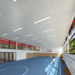 Innenansicht Halle nach Abschluss der Sanierung