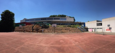 Ansicht vom Sportfeld